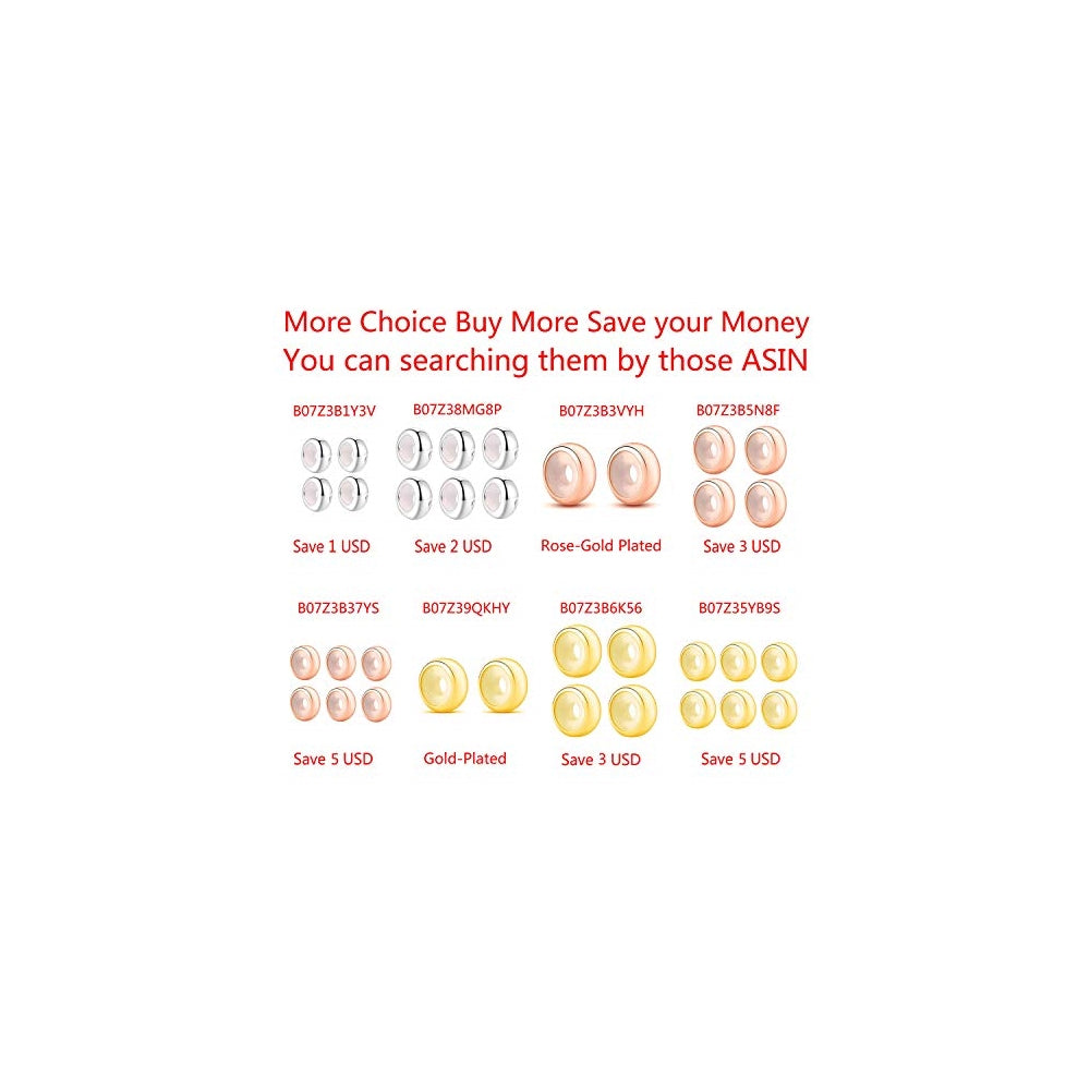 Dijes y Medallas de plata de ley con cierre de clip