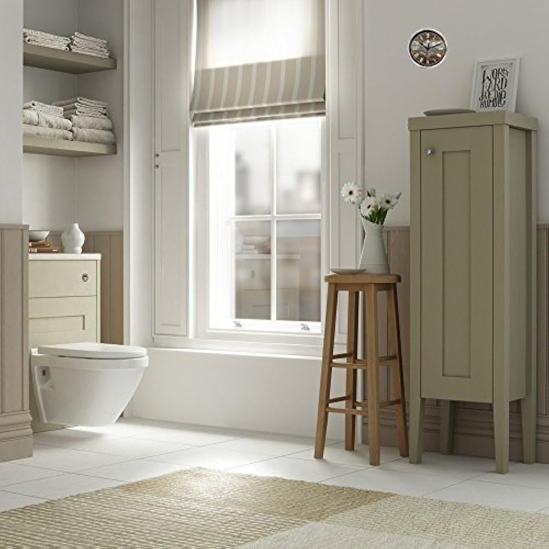 Reloj de mesa silencioso de 6.0 in plástico color gris.