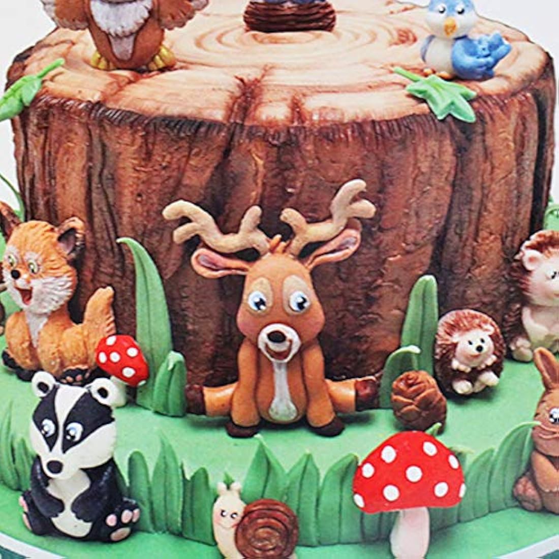 Fewo - moldes de silicona para hornear zoologico