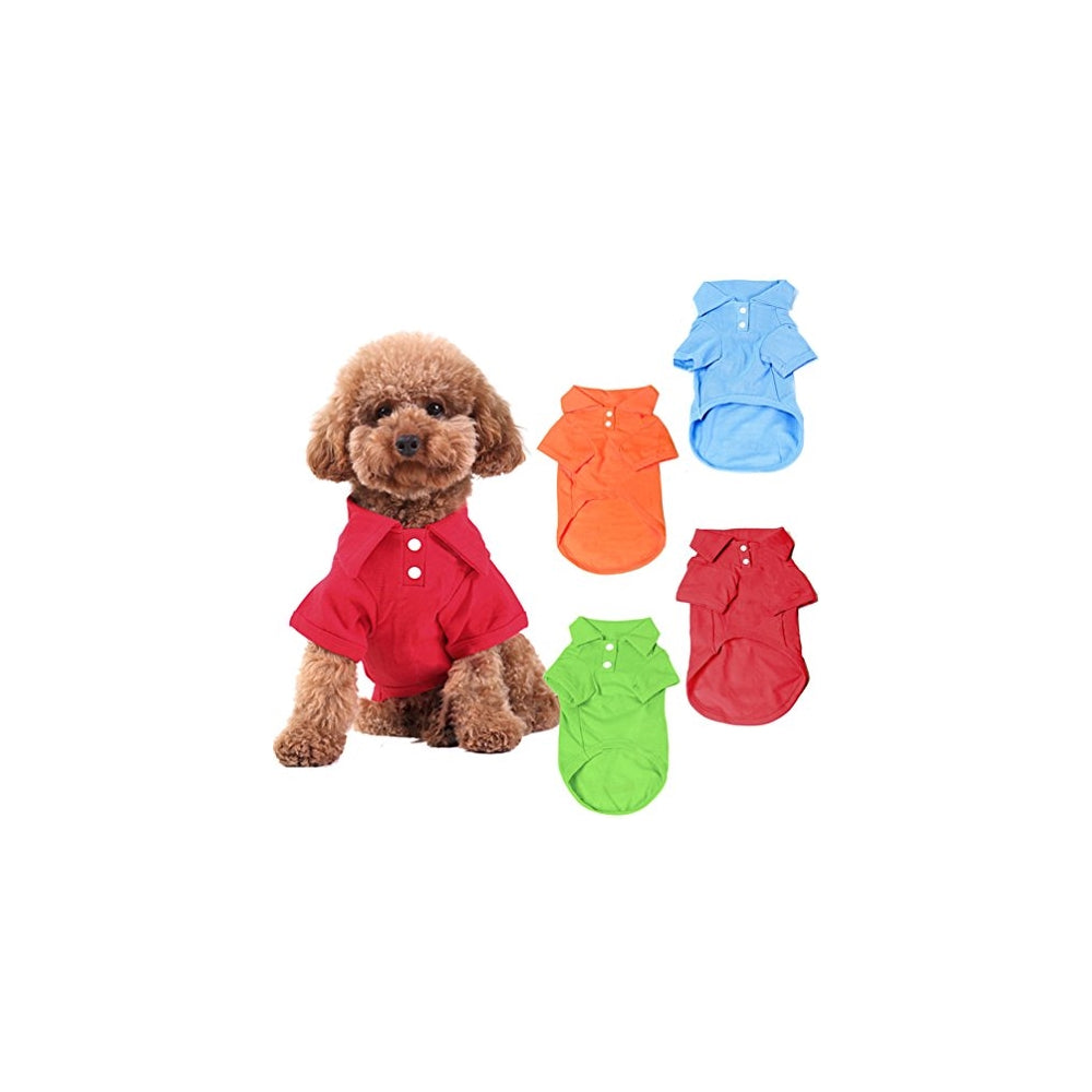 Camisetas de 4 piezas Tamaño: XS