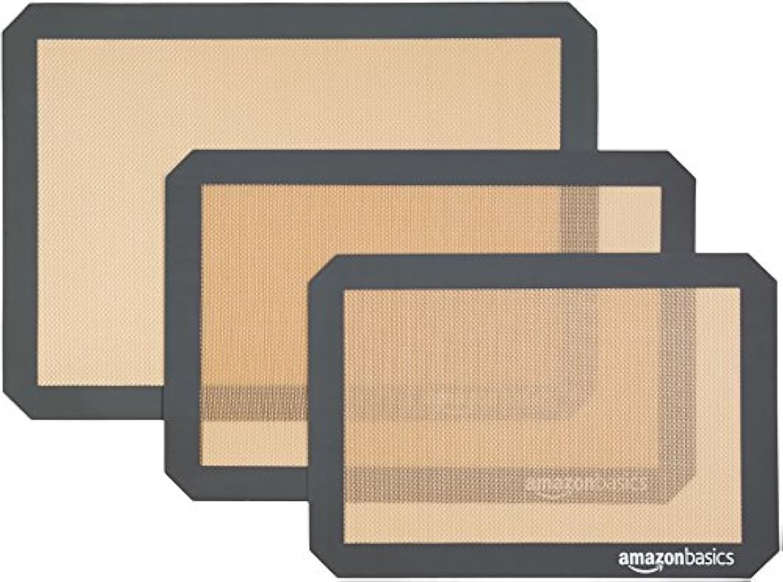 AmazonBasics - Alfombrilla de silicona antiadherente