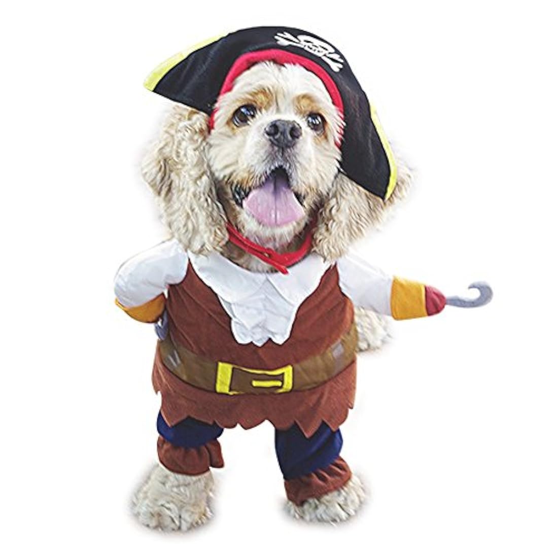 Disfraces de Nacoco. Disfraz para mascotas y perros de Piratas del Caribe, disfraz para gatos
