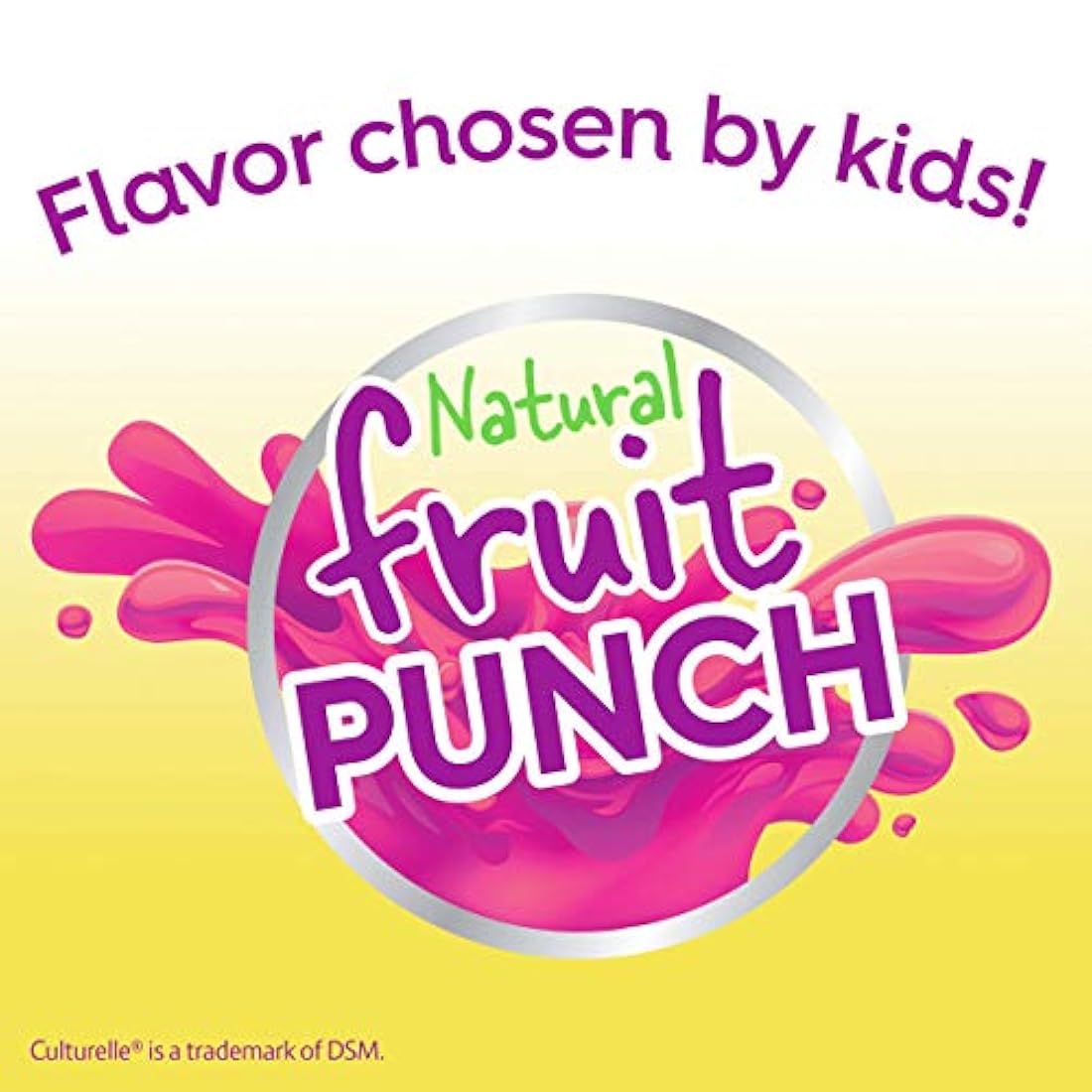 Culturelle Complemento de probióticos y multivitamínico para niños, masticable para el apoyo digestivo y apoyo inmunitario - Excelente fuente de las vitaminas antioxidantes A, C y E - Contiene LGG, el probiótico probado, 1