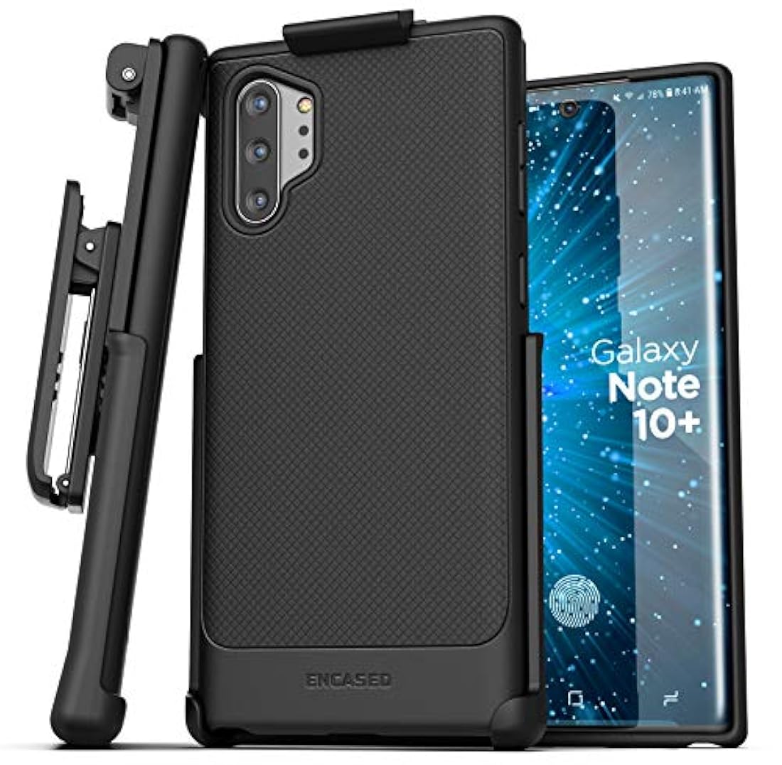 Funda para Galaxy Note 10 Plus, color negro