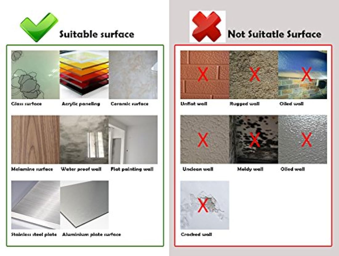 Set de 6 vinilos autoadhesivos Art3d protectores contra