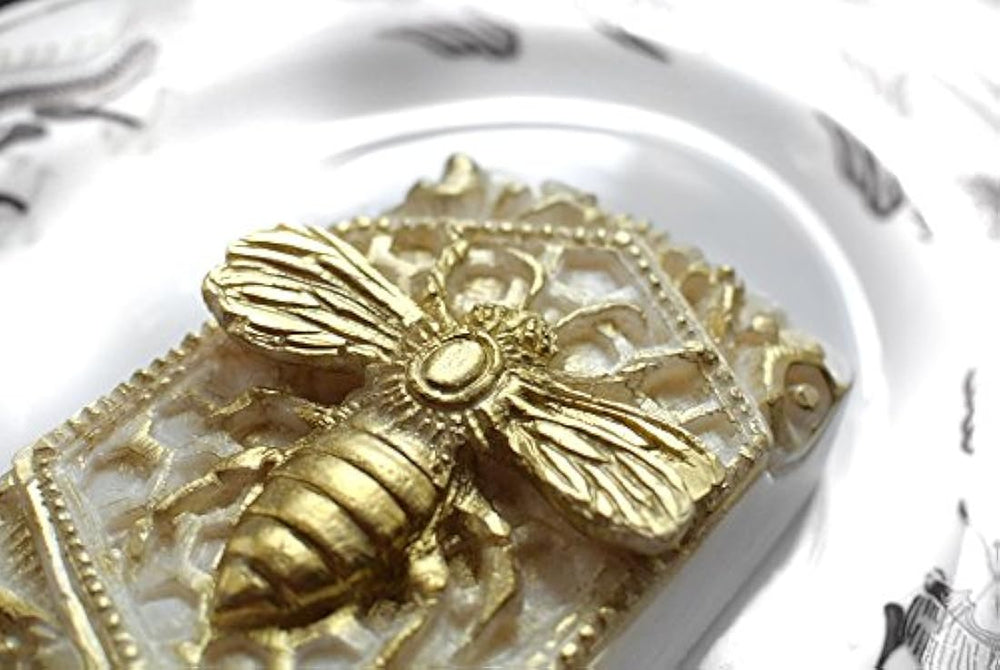 Honey Bee Silicona Molde de Jabón, yeso cera resina arcilla