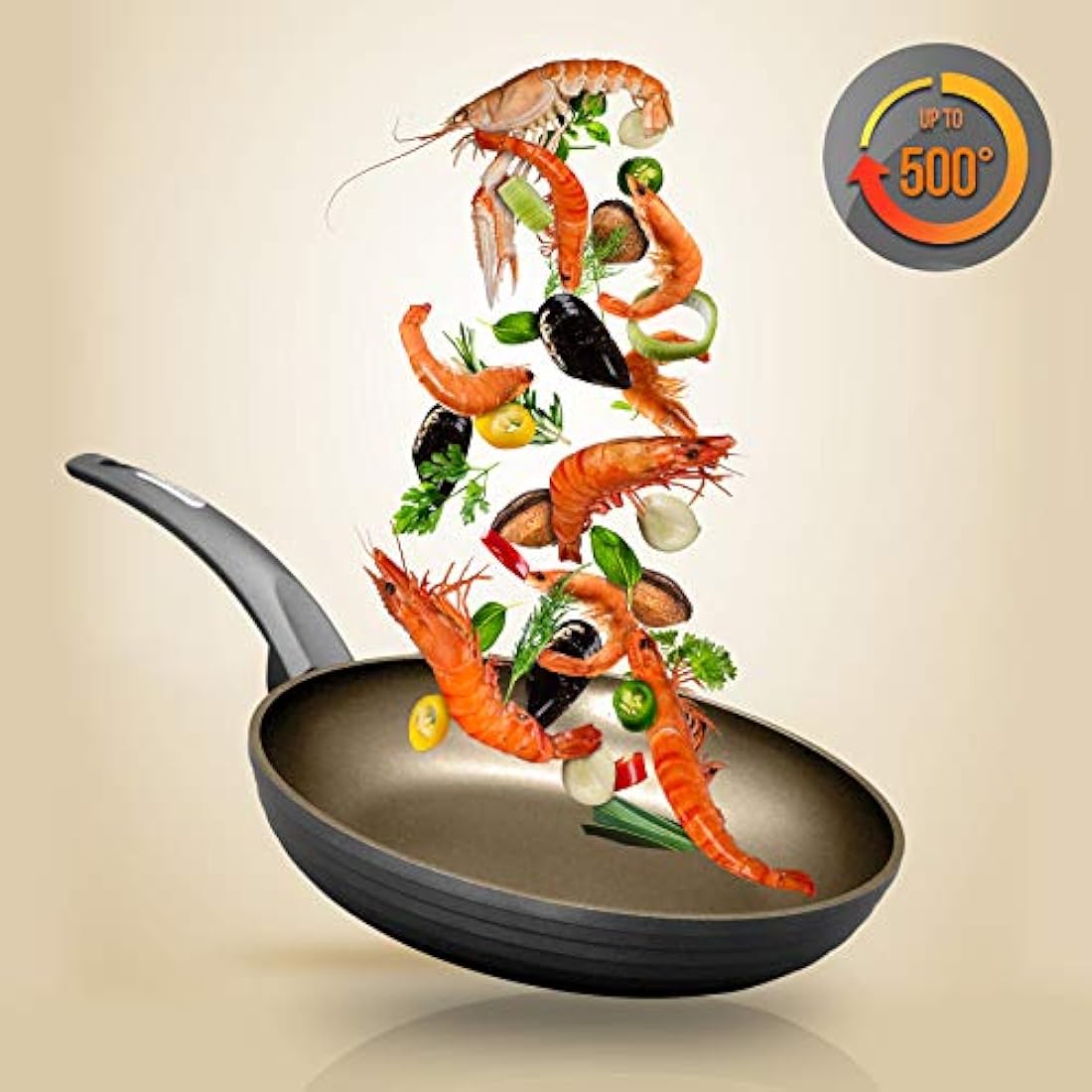 Sartenes Juego de 3 piezas antiadherentes NutriChef NCW12FP3