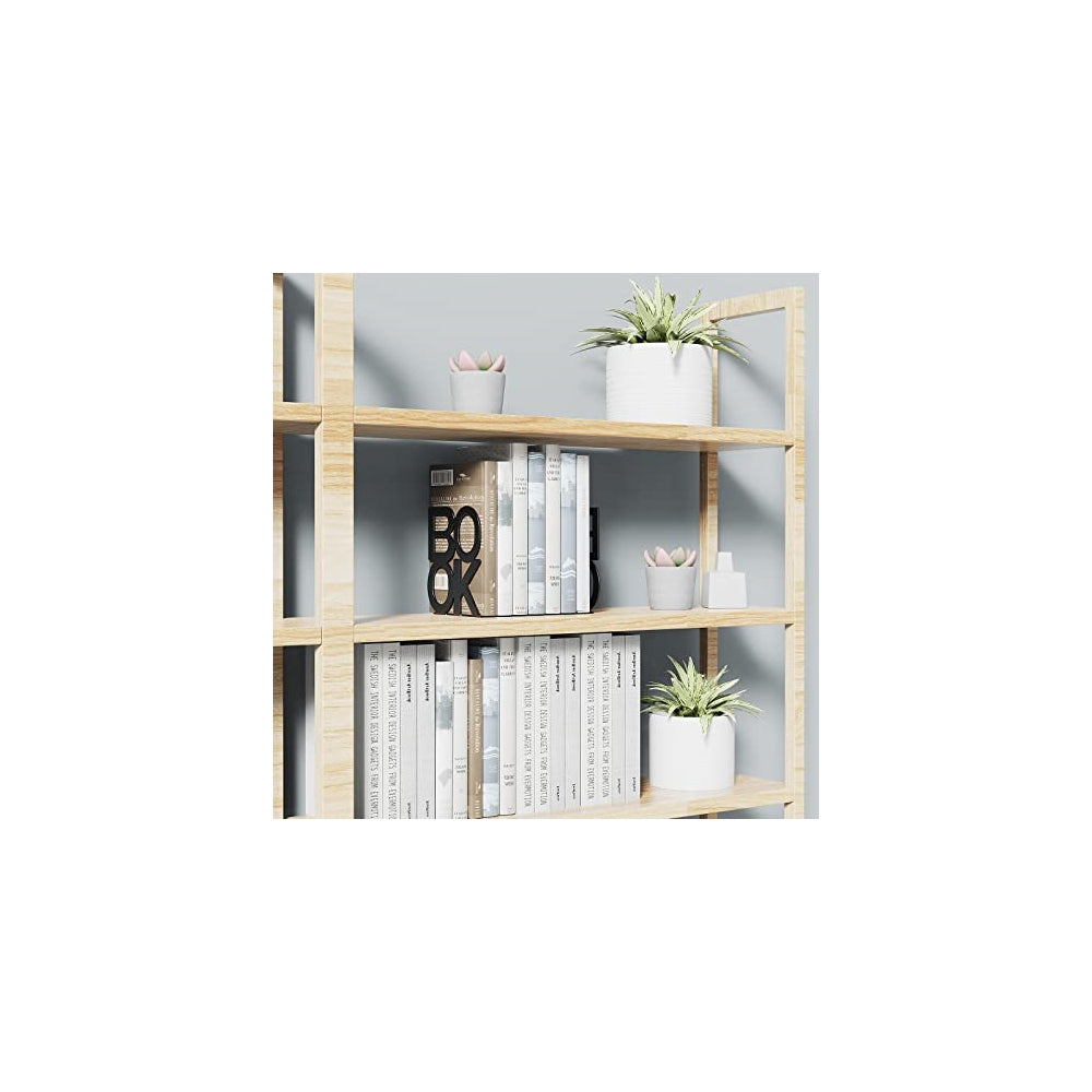 Sujetalibros de metal para escritorio de estantería