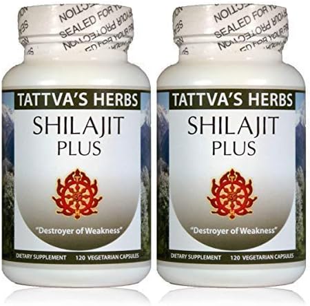 Suplemento Herbs Extracto de Shilajit Sin OMG 240 caps