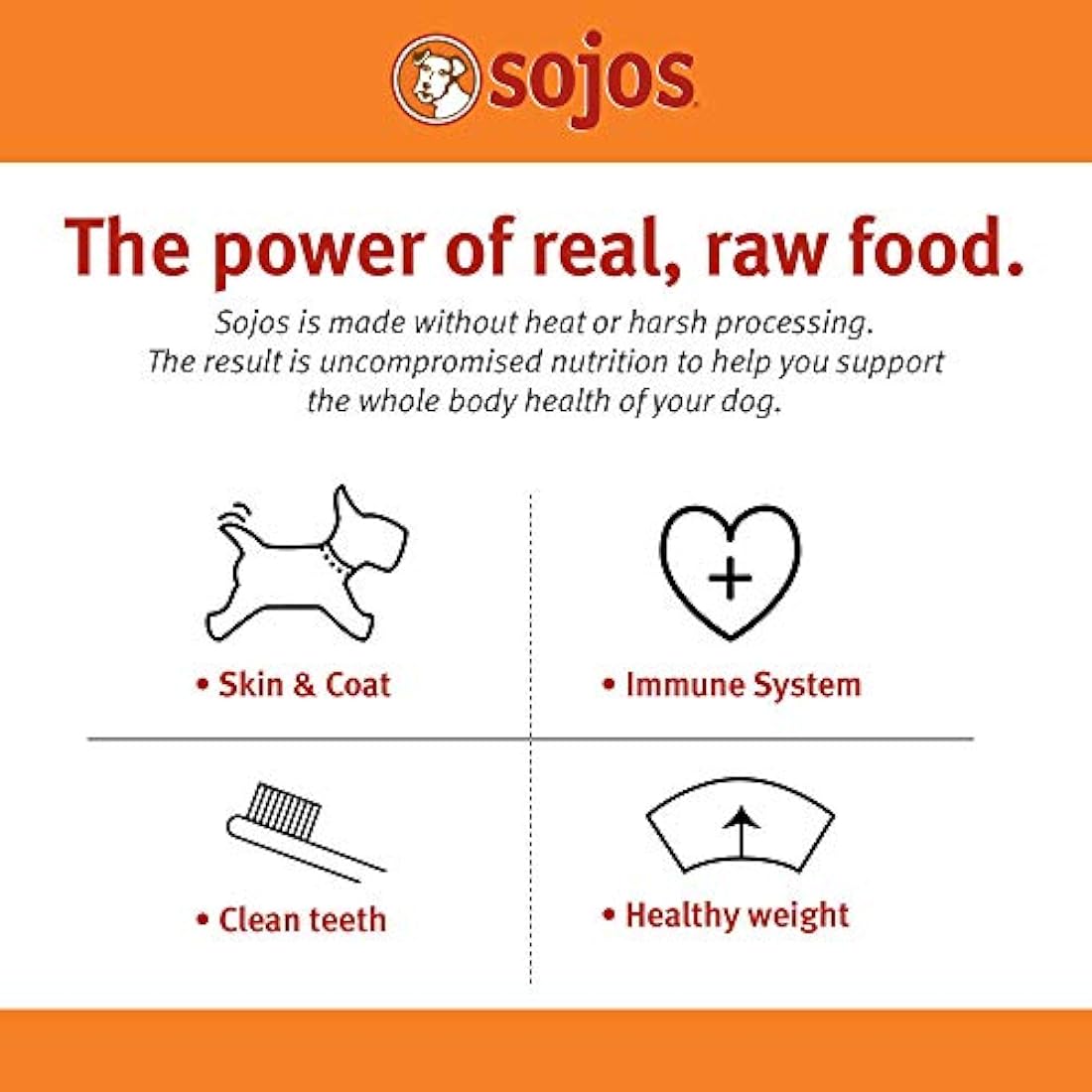 Sojos - Alimento para perro natural sin granos deshidratados