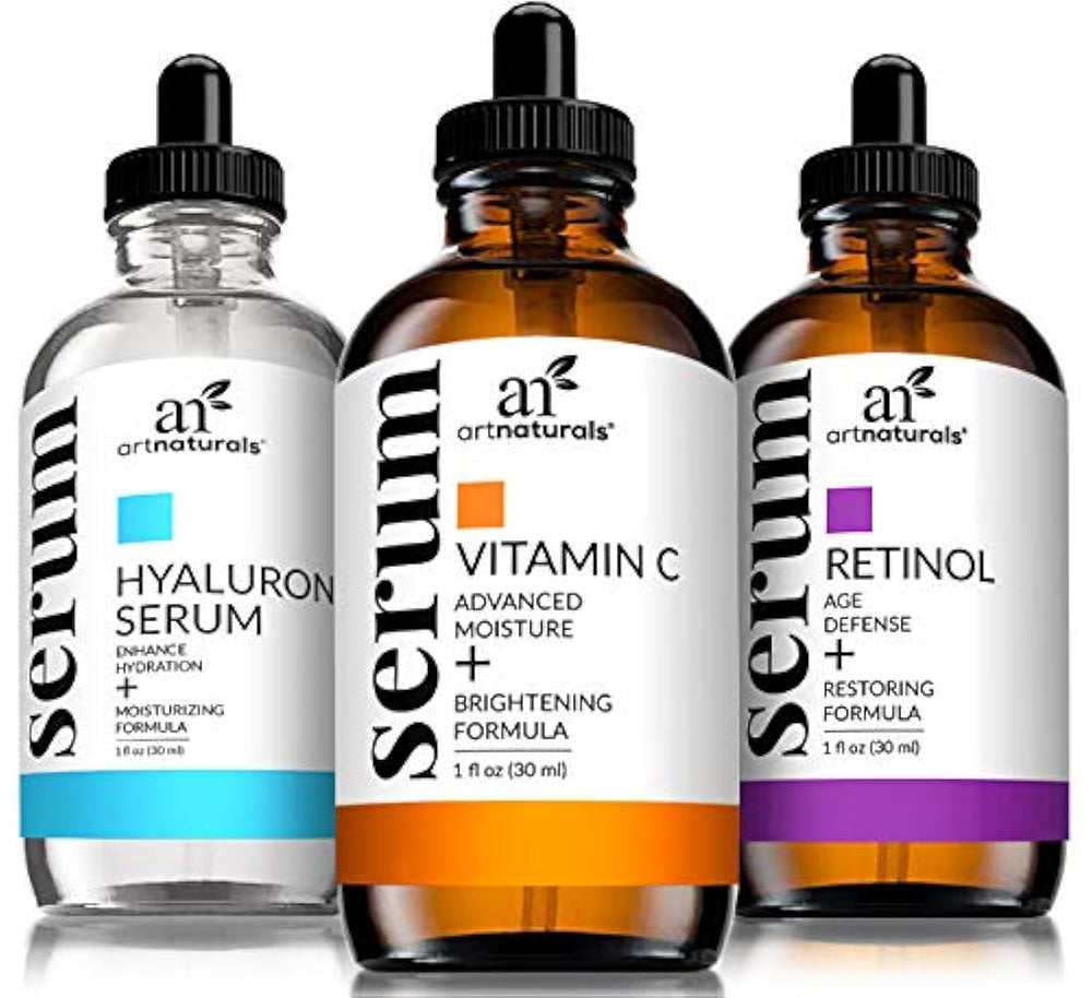 Juego de 3 en 1 ArtNaturals, antienvejecimiento con vitamina C