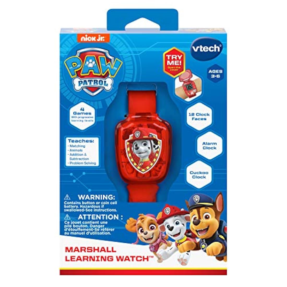 Reloj de Aprendizaje Vtech color Rojo