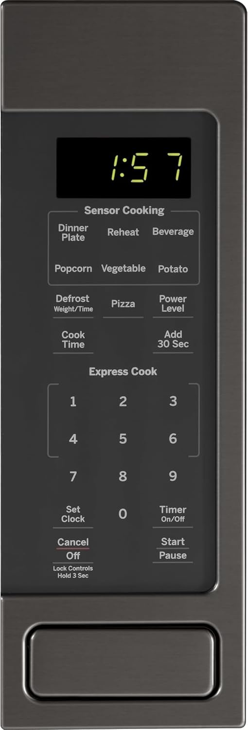 Microondas GE 1.6 Cu. Ft, 1,150W, 8 Configuraciones, GCST16S1WTS