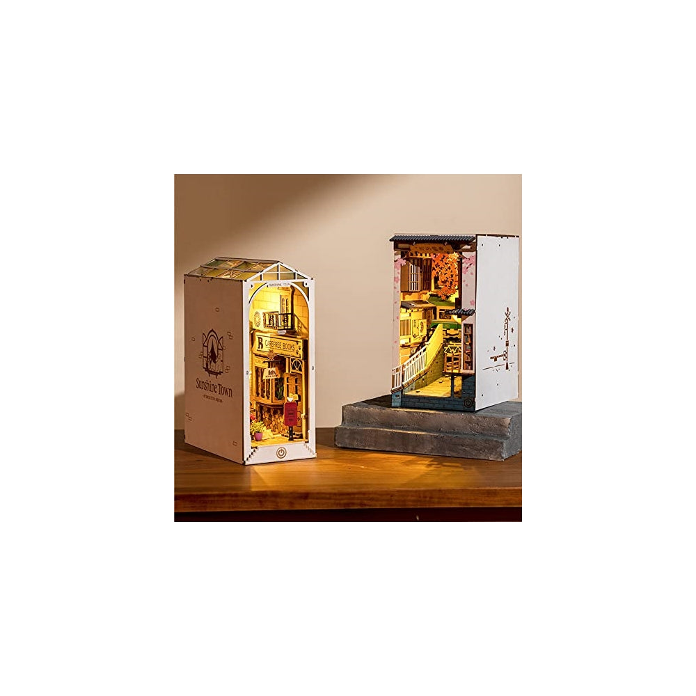 Sujetalibros decorativos de madera para decoración del hogar