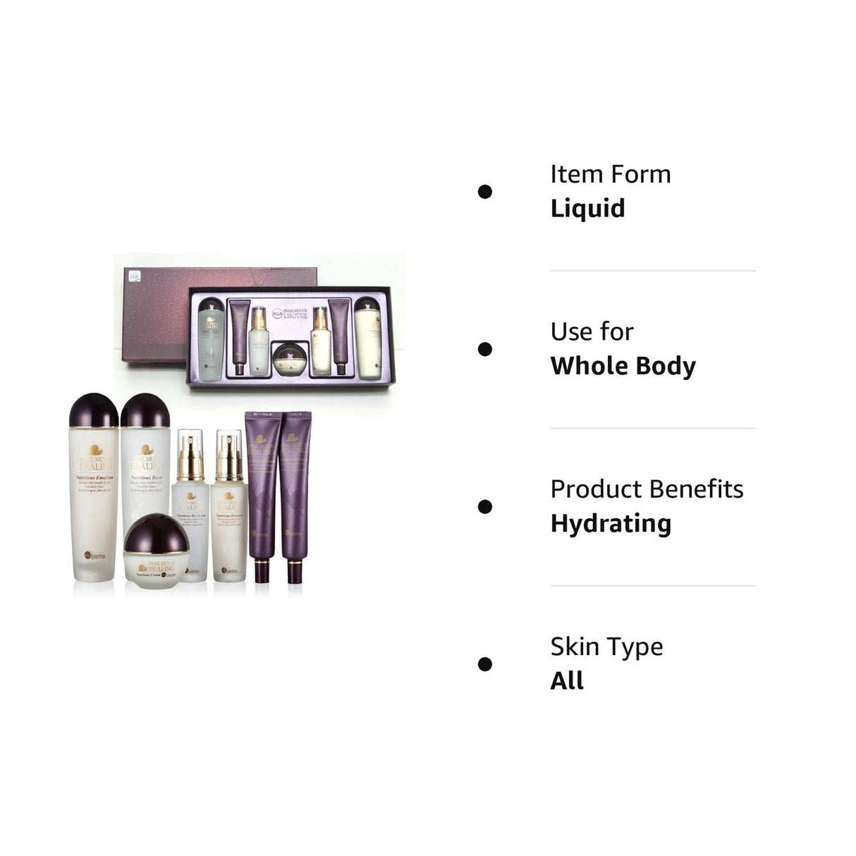 Cuidado Nutritivo con Mucina de Caracol: Antiarrugas e Hidratante