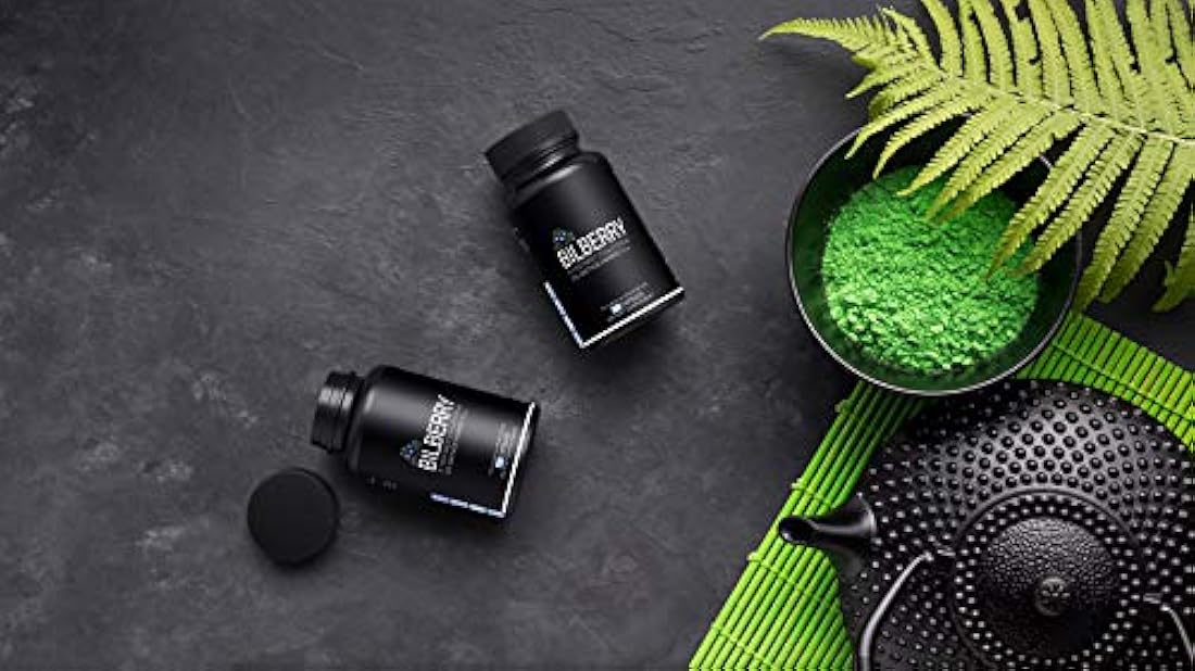 Extracto de arándano 1000 mg, 25% de antocianinas 50 mg, 1