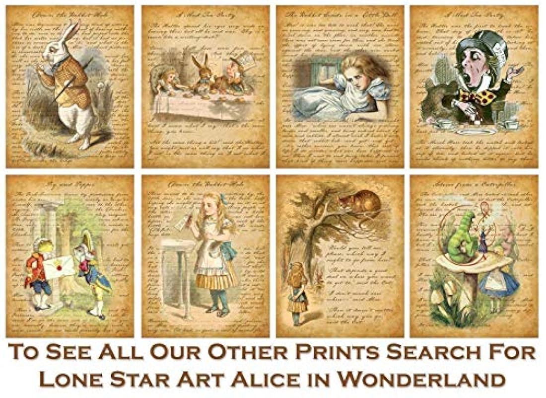 Alicia gigante - 11 x 14 impresión de Alicia