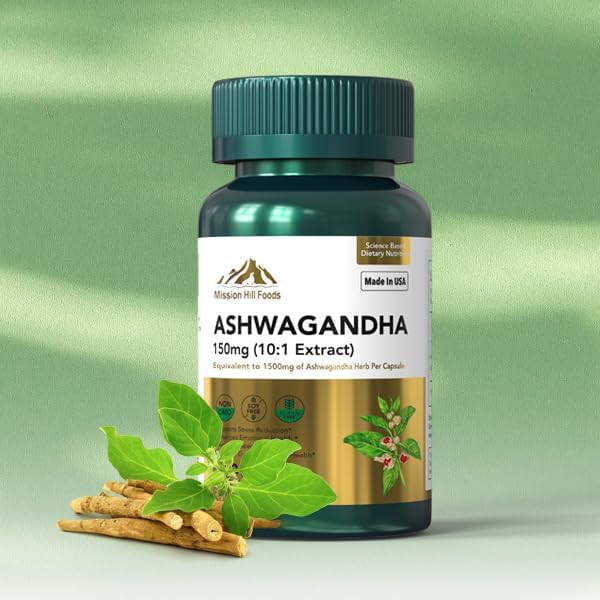 Ashwagandha 3000mg | 120 Cápsulas Vegetarianas | Suplemento