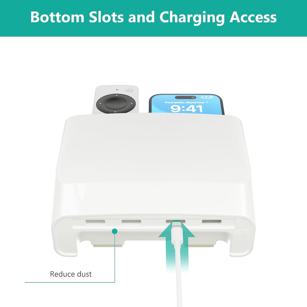 Soporte de Pared para Control Remoto 5 Pulgadas sin Agujeros