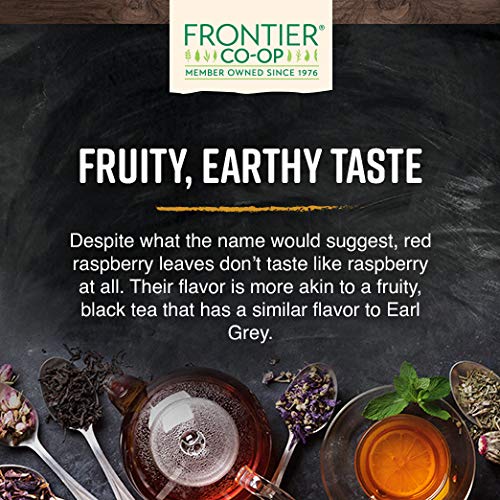 Hojas de frambuesa orgánicas - Frontier Co-op - 1.48oz