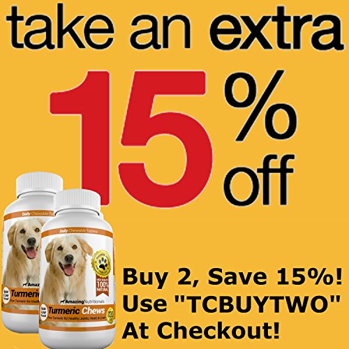 Increíble cúrcuma para perros Antioxidante para mascotas
