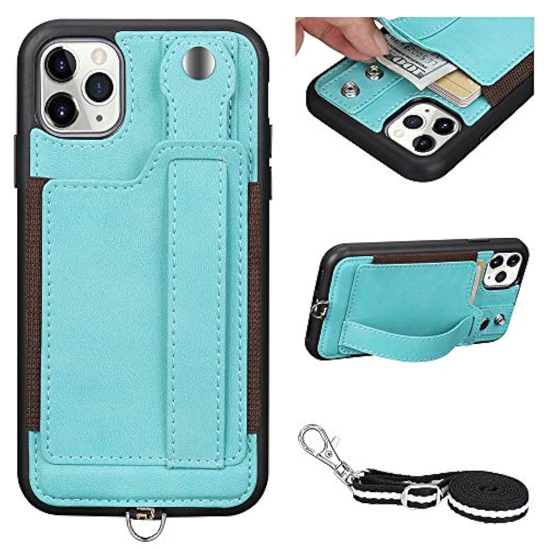 Funda para iPhone 11 Pro, 11 con soporte para tarjetas