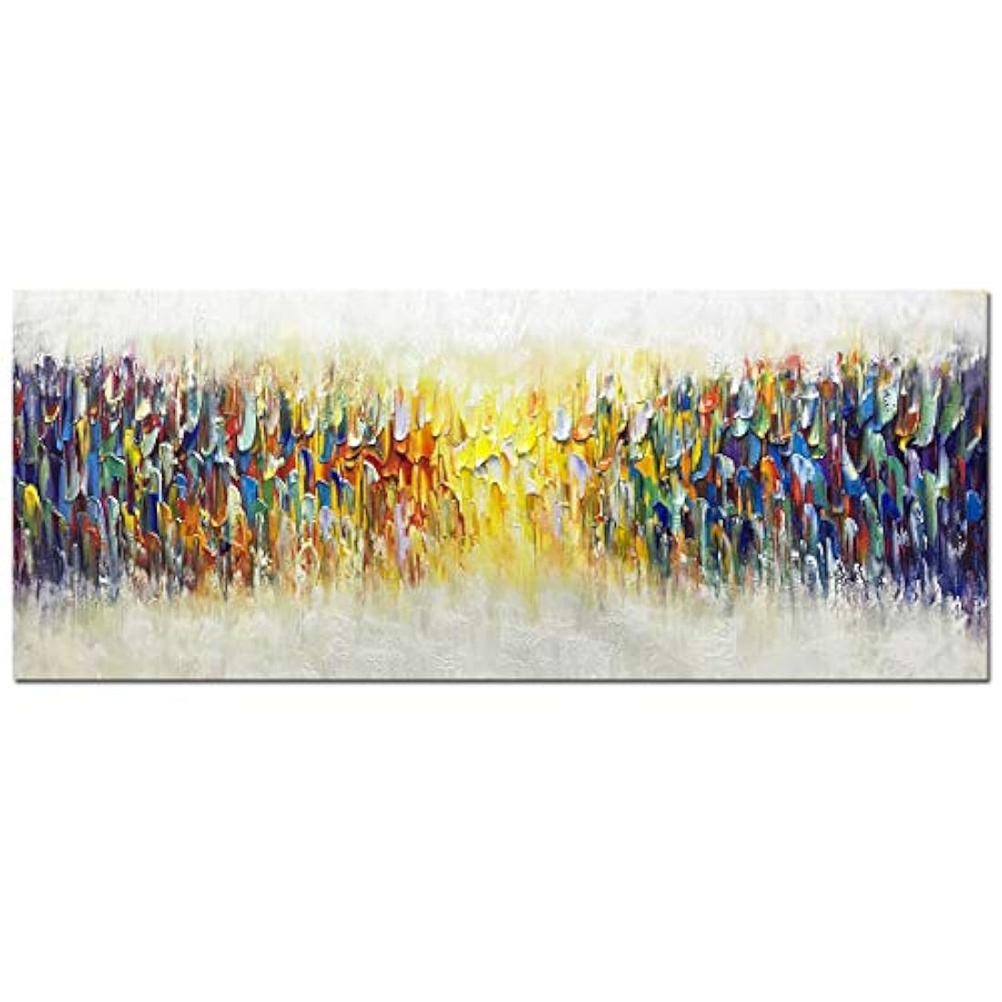 pintado a mano sobre lienzo, arte contemporáneo