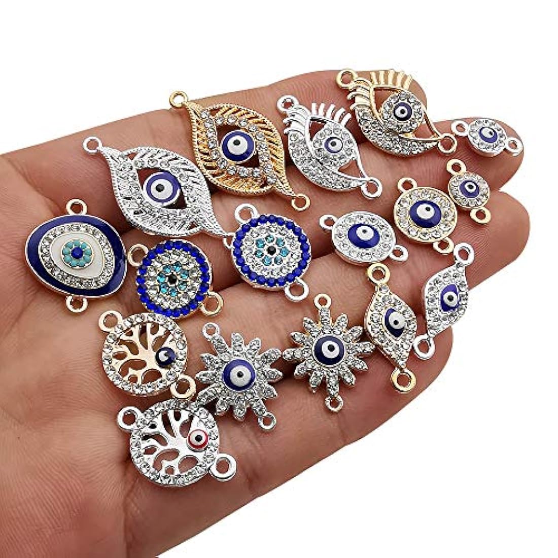 Dijes y Medallas - 35 piezas de aleación de estilo mixto