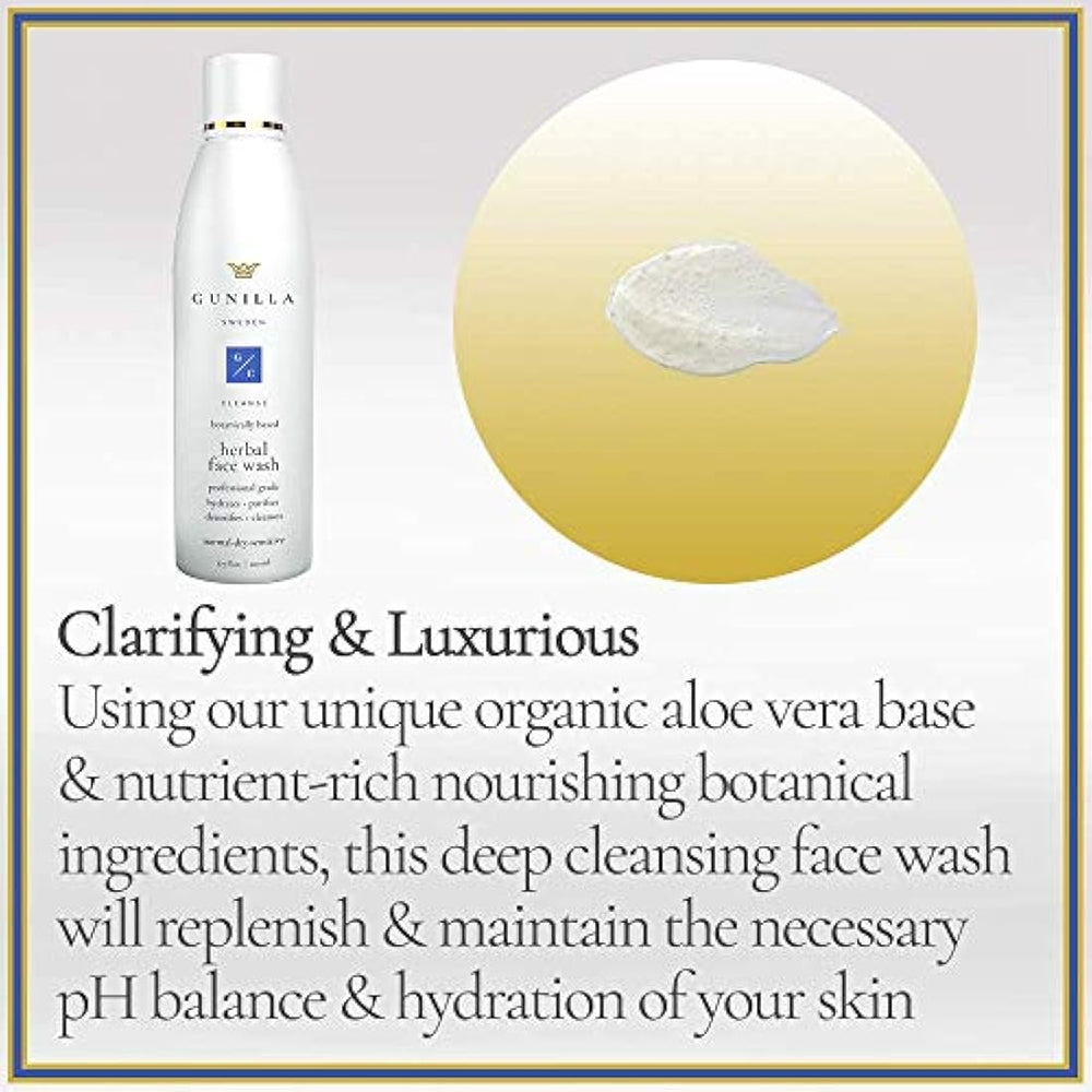 GUNILLA - Crema limpiadora facial a base de hierbas