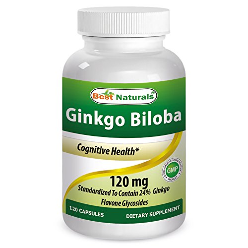 Best Naturals Ginkgo Biloba 120 mg 120 Tabletas