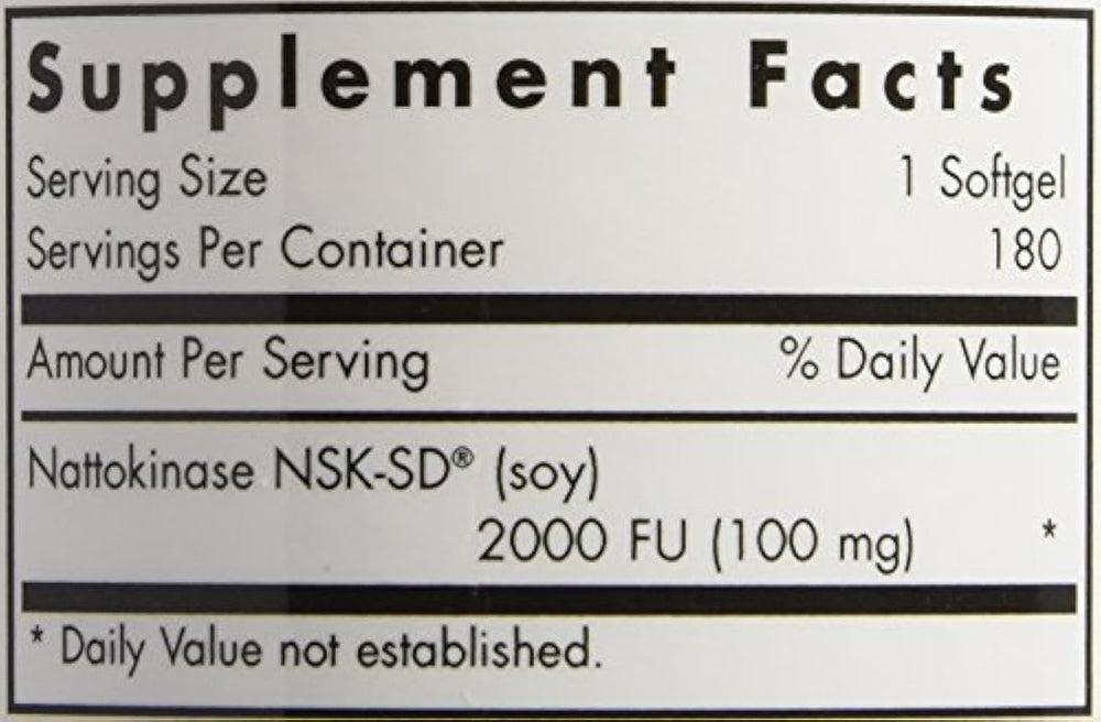 Grupo de investigación de alergias Nattokinase - 100 mg