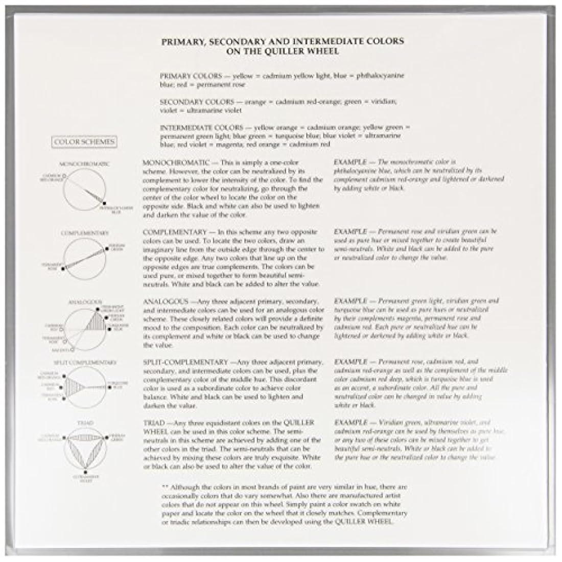 Jack Richeson - Rueda de color Quiller