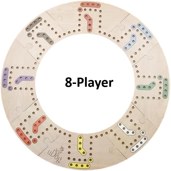 Juego de Mesa uDog | Divertido y Duradero | Para 2-12 Jugadores