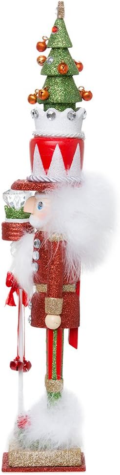 Nutcracker de árbol de Navidad, Kurt Adler, 15 pulgadas, HA0220