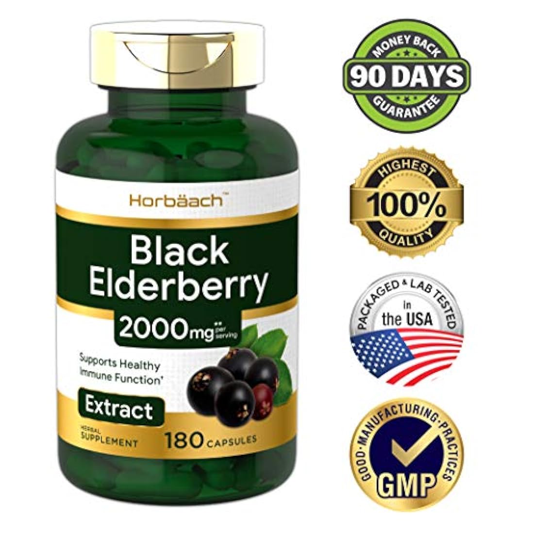 Horbaach Soporte inmunológico Sin OMG, sin gluten