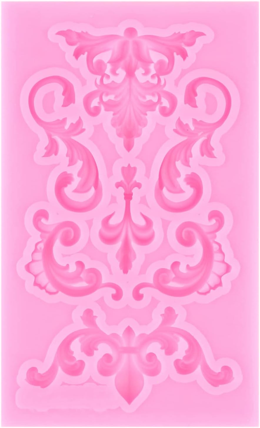 MYPRACS Moldes de silicona de estilo barroco