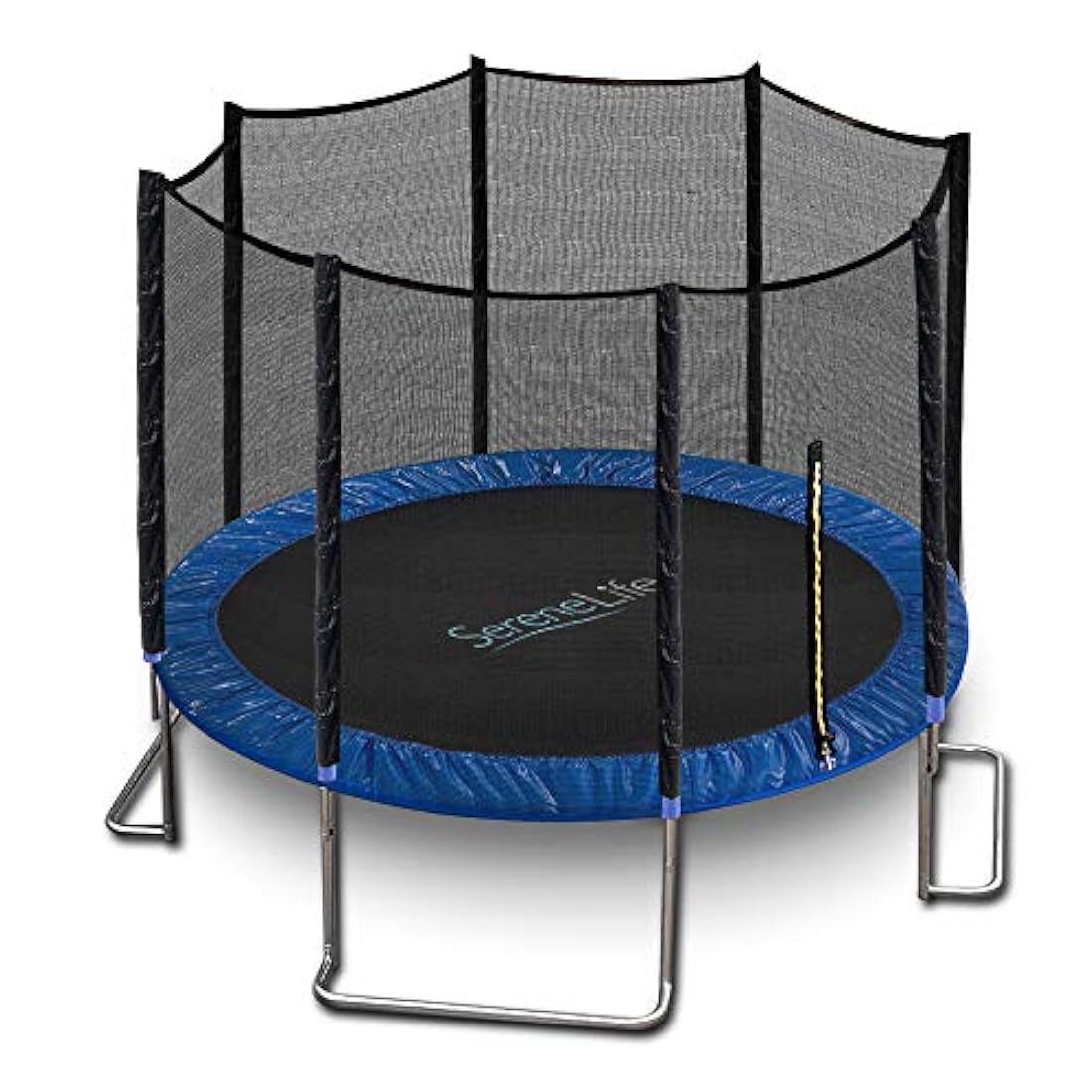 Trampolín deportivo para patio trasero SERENELIFE SLTRA8BL