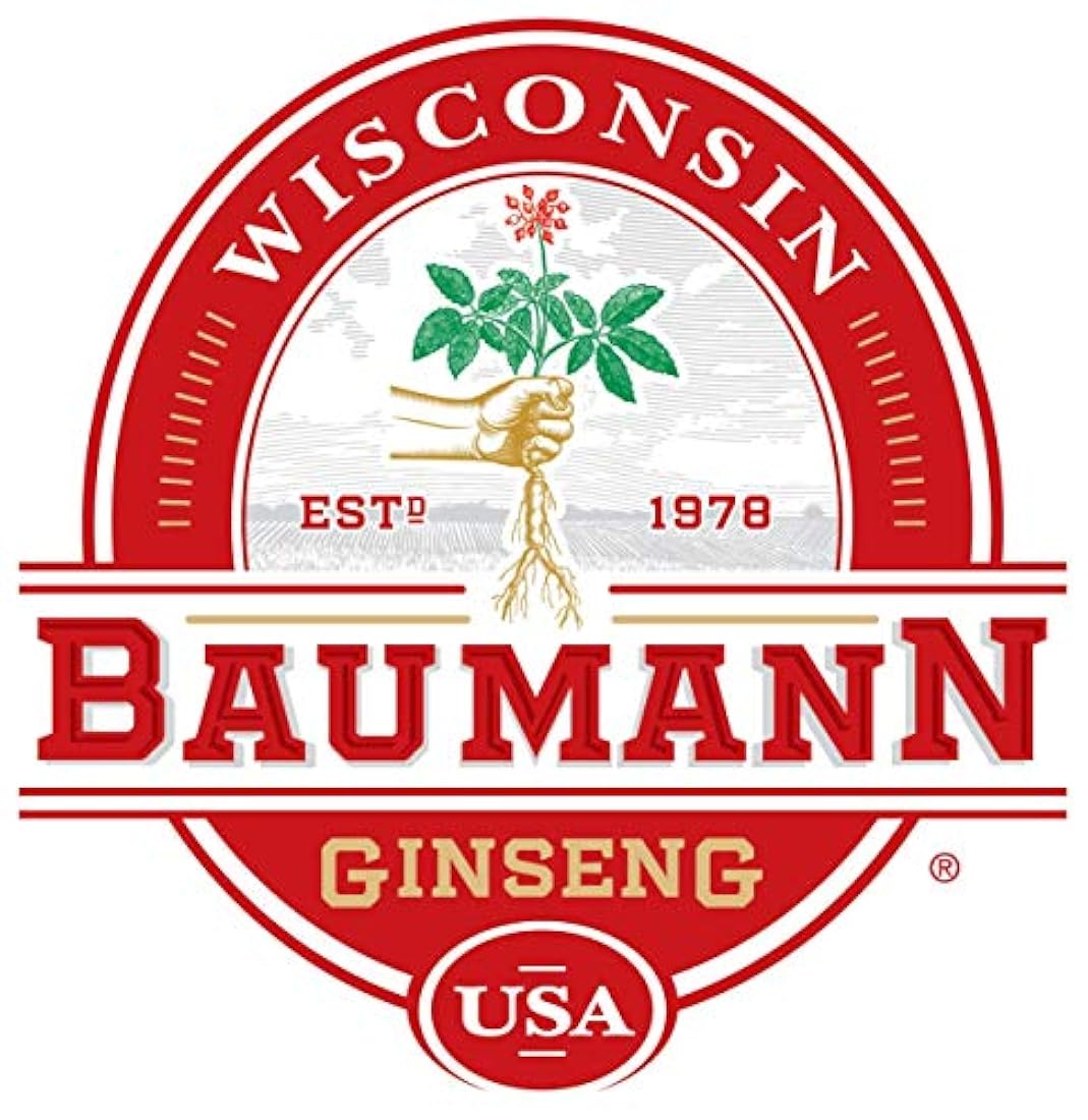 Baumann Ginseng Cápsulas auténticas de ginseng americanas