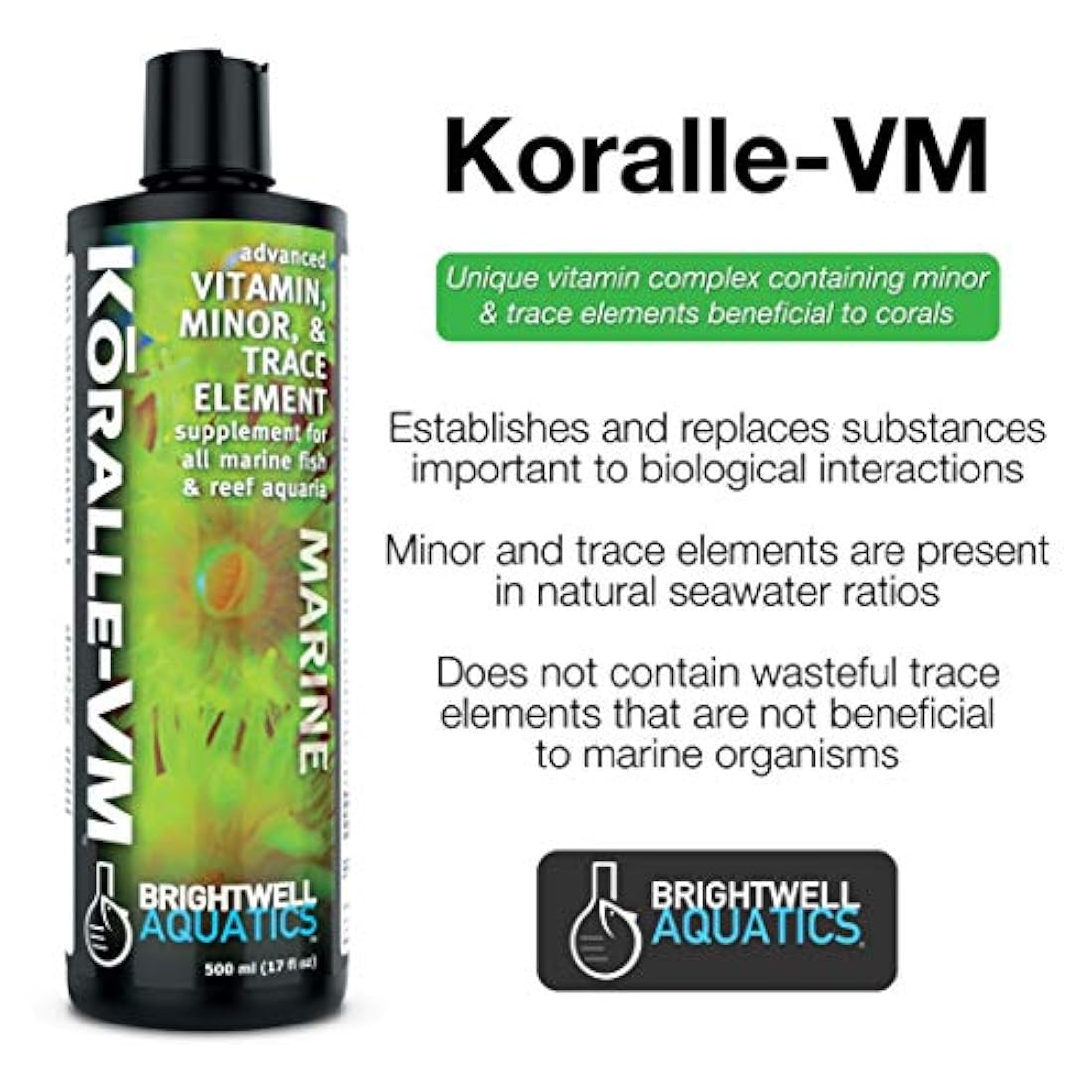 Suplemento de vitaminas y minerales para corales