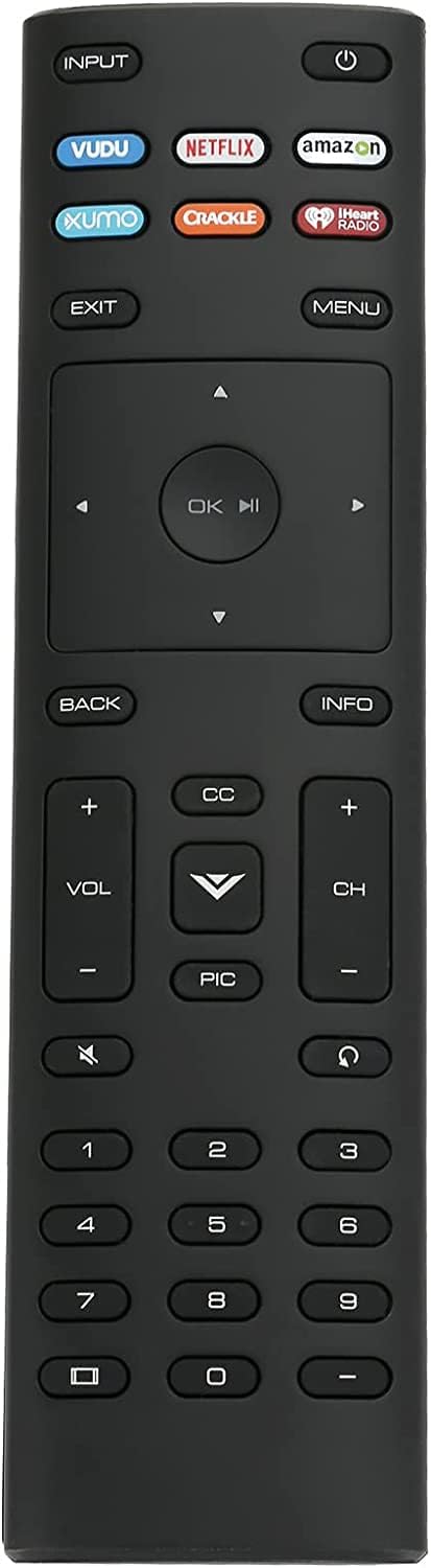 Control Remoto XRT136 para TV Vizio, Compatible con V405-G9