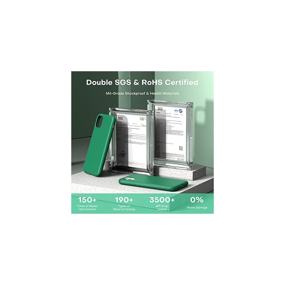 Fundas y Estuches diseñados para iPhone 11 Verde Bosque