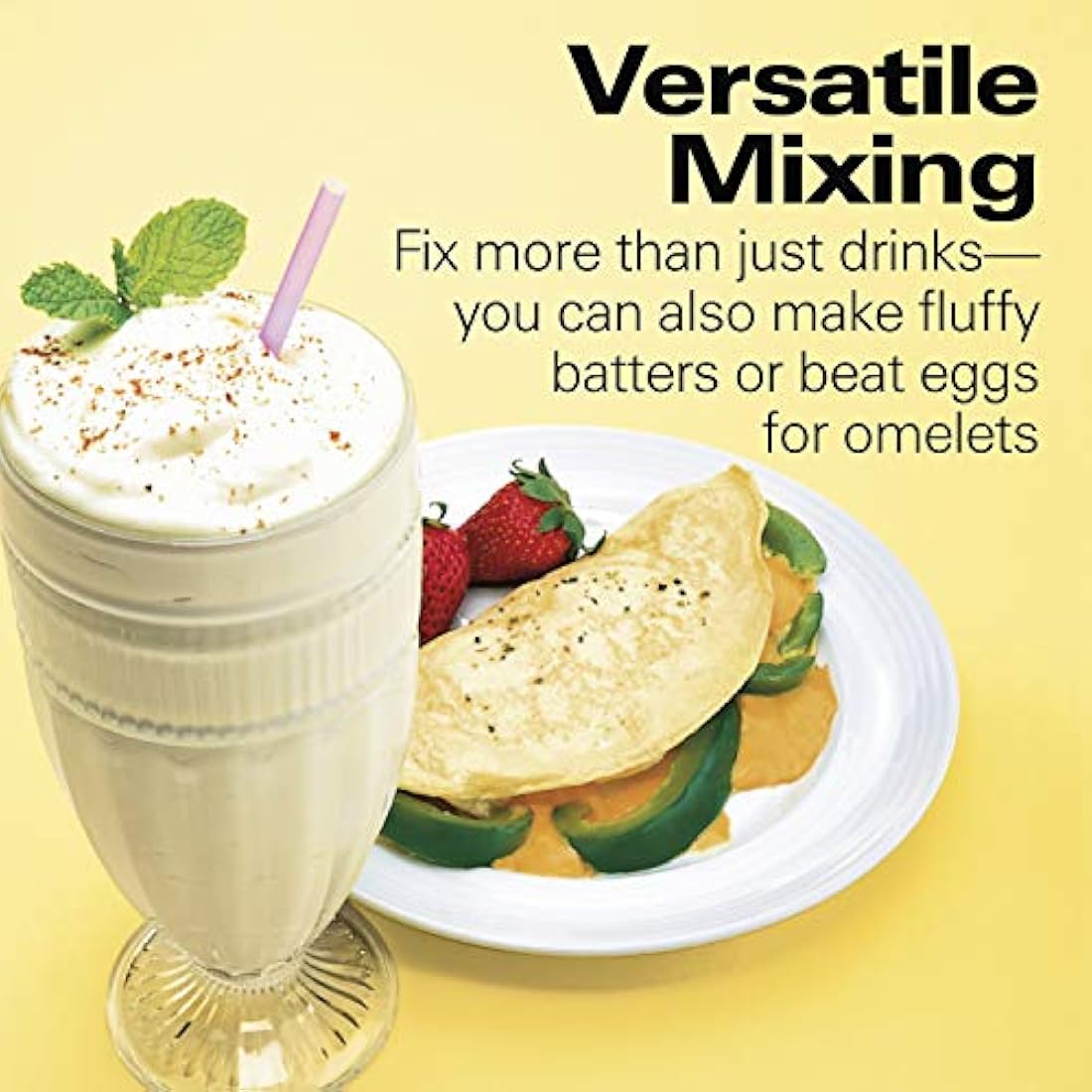 Mezclador de bebidas clásico, Cromado