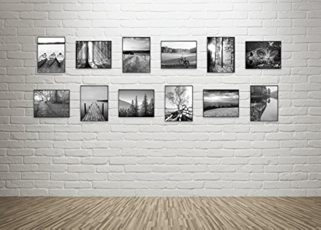 Marco negro de 8.5 pulgadas x 11 pulgadas paquete de 12