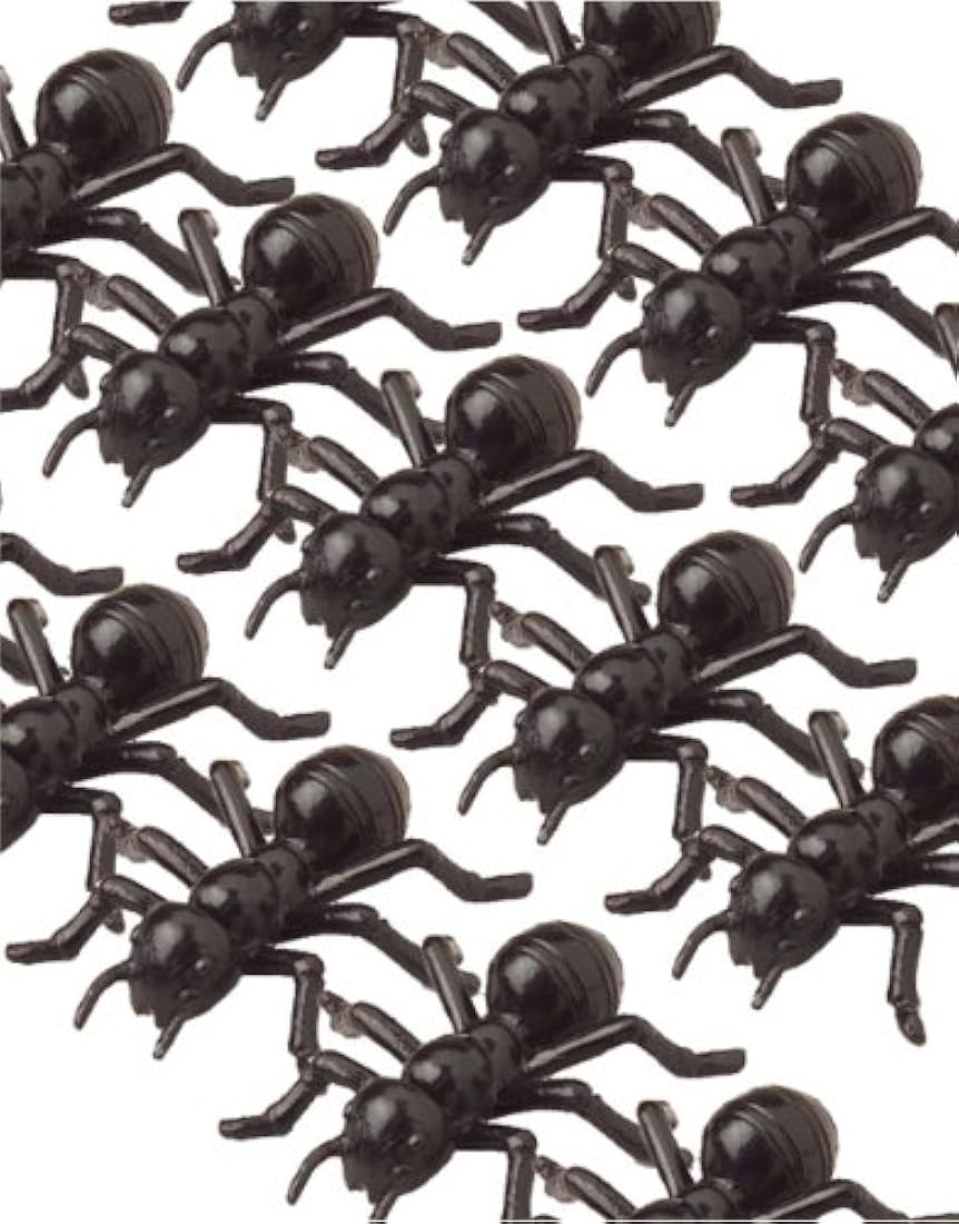 Mini hormigas de plástico, de 1 1/2 pulgadas