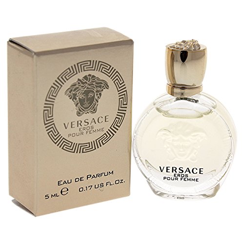 Versace Eros Pour Femme Edp Splash para mujer, 0.17 onzas