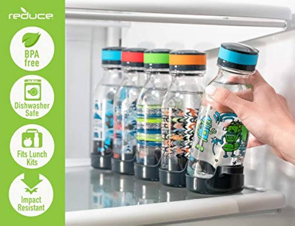 Reduce WaterWeek botellas de agua reutilizables, 14 onzas