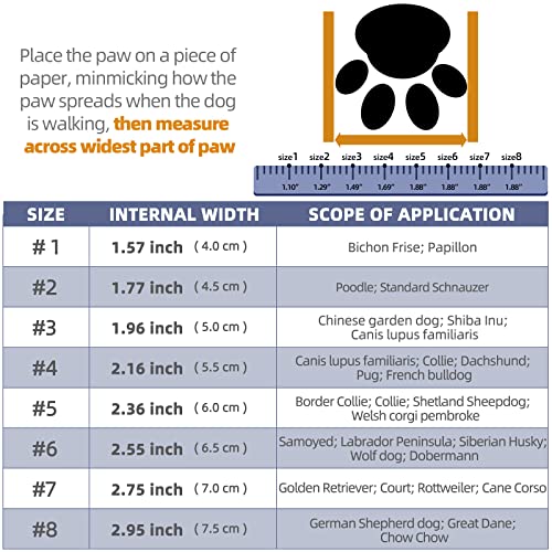Botines de perro para pavimento caliente, impermeables, transpirables, botas de verano para perros pequeños, medianos y grandes, protectores de patas para senderismo, 4 unidades