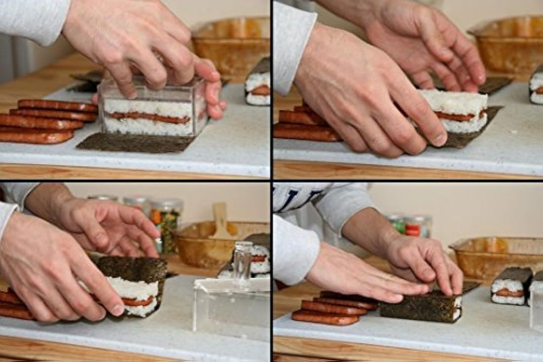 Molde antiadherente Grande color azul Sushi Maker