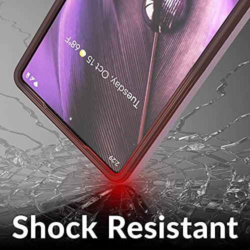 Crave Dual Guard para Google Pixel 6, funda de doble capa de protección contra golpes para Google Pixel 6 - Lila