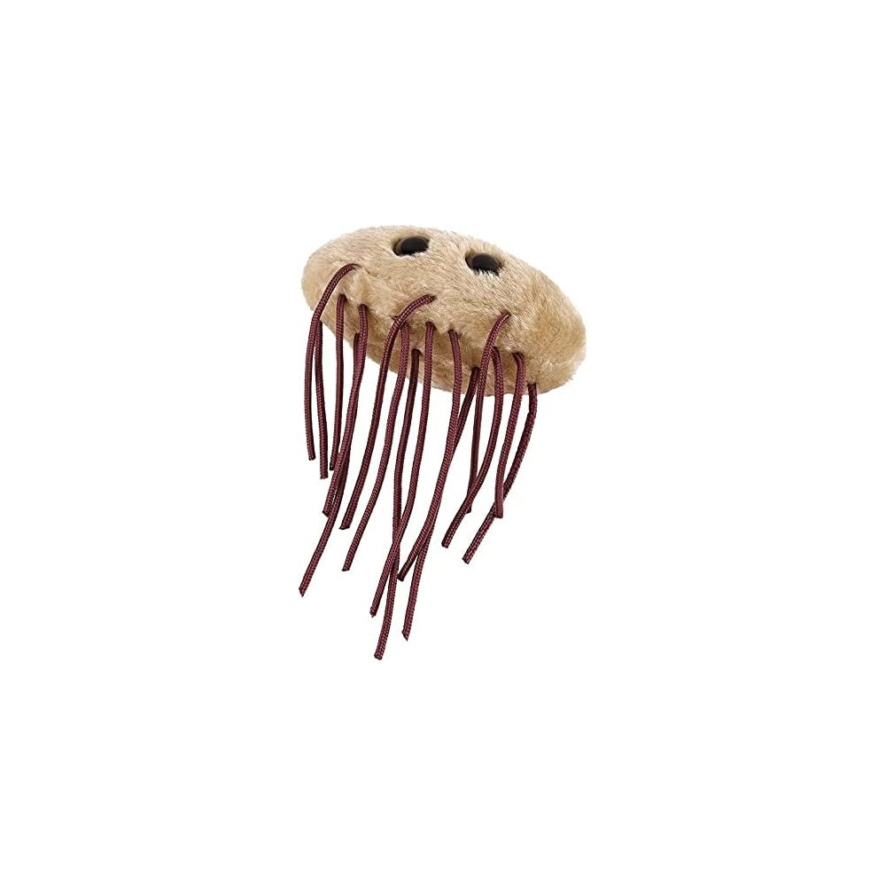 Peluche de tejido suave en forma escherichia Coli bacteria